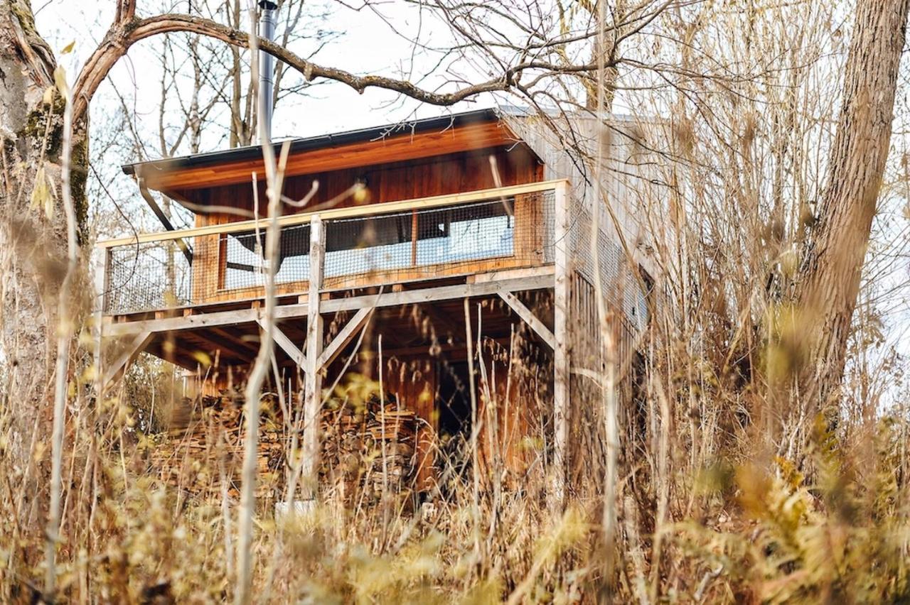 Tri Domky - Tiny Houses Depoltice 外观 照片